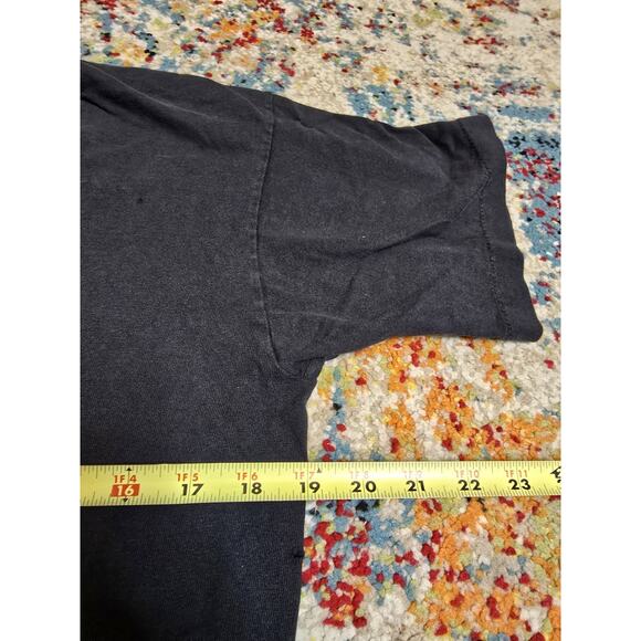 Vintage 90's US Marines Destroyed Overnight Graphic T-Shirt Size S/M Military - Picture 8 of 9